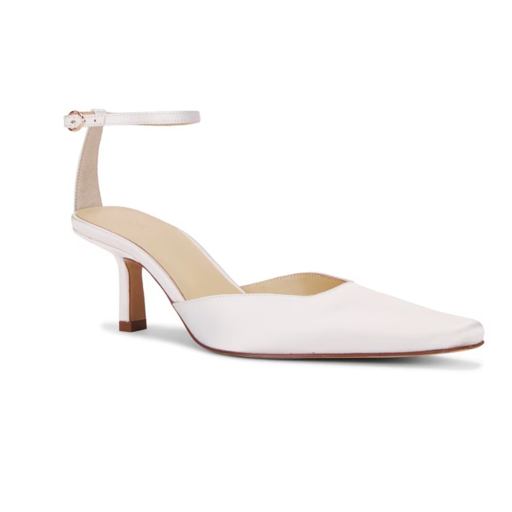 RAYE White Heels